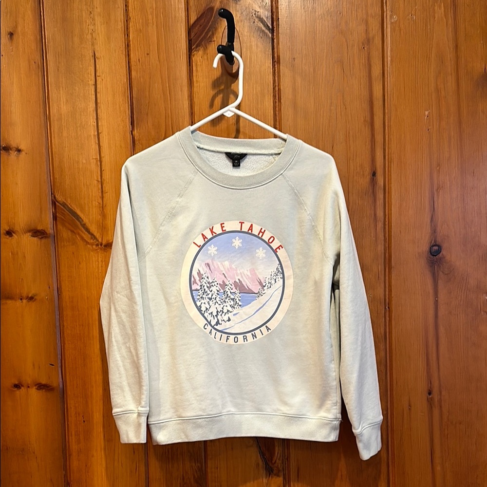 J. Crew Lake Tahoe Women’s Crew Neck Sweatshirt Size M